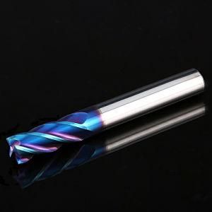 HRC60 Solid Carbide 4 Flutes Ball Nose End Mill