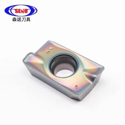 CNC Milling Tool Shoulder Milling Carbide Insert Apmt1604pder with Royal Blue Coating