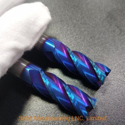 Solid Carbide End Mills HRC65 with excellent performance