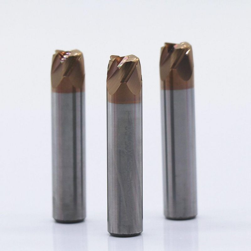 4 Flutes CNC tools for nonferrous carbide rough end mill