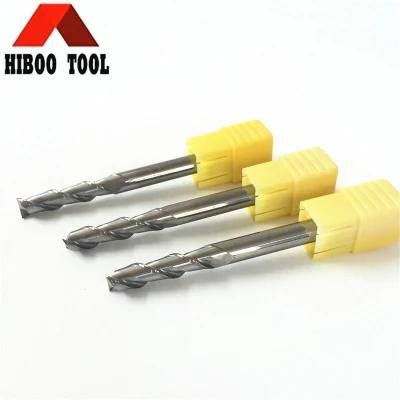 Tungsten Carbide End Mills for Cutting Aluminum 2 Flutes