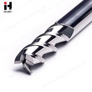 CNC Cutting Tools 3 Flute Square Carbide End Mills for Aluminum