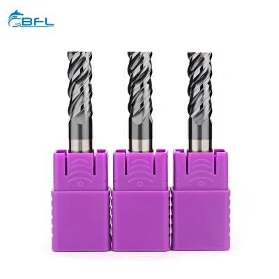 Bfl Solid Carbide 4 Flutes Endmill for Stainless Steel Solid Carbide End Mill CNC Cut Bit