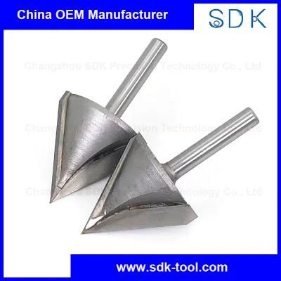 3D V Carving Milling Cutters Tungsten Cobalt Alloy Carving Tools CNC Woodworking Router Bits