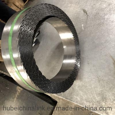 65mn Bandsaw Blade with Teeth Sawmill Woodcutting