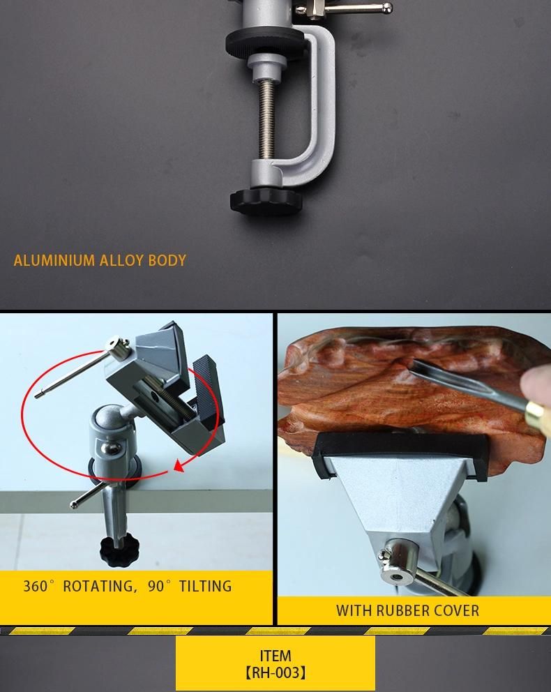 60mm Clamp on Hobby Bench Vice