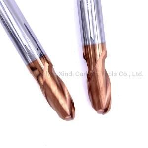 R10*80*150 HRC55 Solid Carbide Milling Cutter Ball End Mill