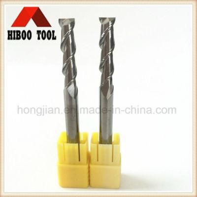 2flutes HRC45 Carbide Milling Tool for Cutting Aluminum