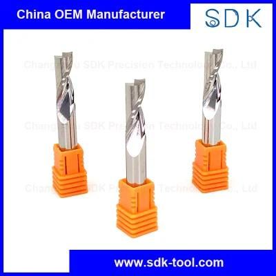 Solid Carbide Single Flute End Mill for Aluminium