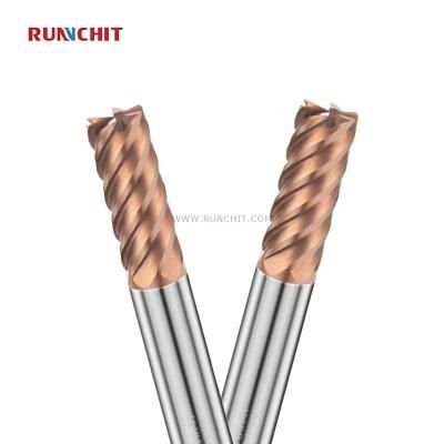 Standard HRC70 6flutes Solid Carbide End Mill Short Edge and Avoidance Design for Mindustry Industry Materials High Die Industry (NRD0610)