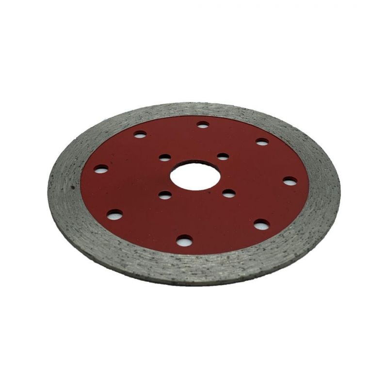Factory Direct Sales Diamond Saw Blade Marble Slice Electroplating Red Opening Is Suitable for Marble, Granite, Concrete Cutting
