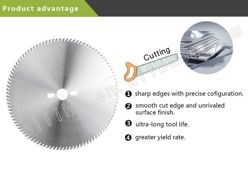 255mm Carbide Tipped Miter Saw Blade for Cutting Metal Long Use Time