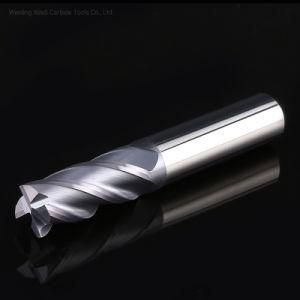 Milling Cutter Ouwk HRC45 Solid Carbide 4 Flutes End Mill