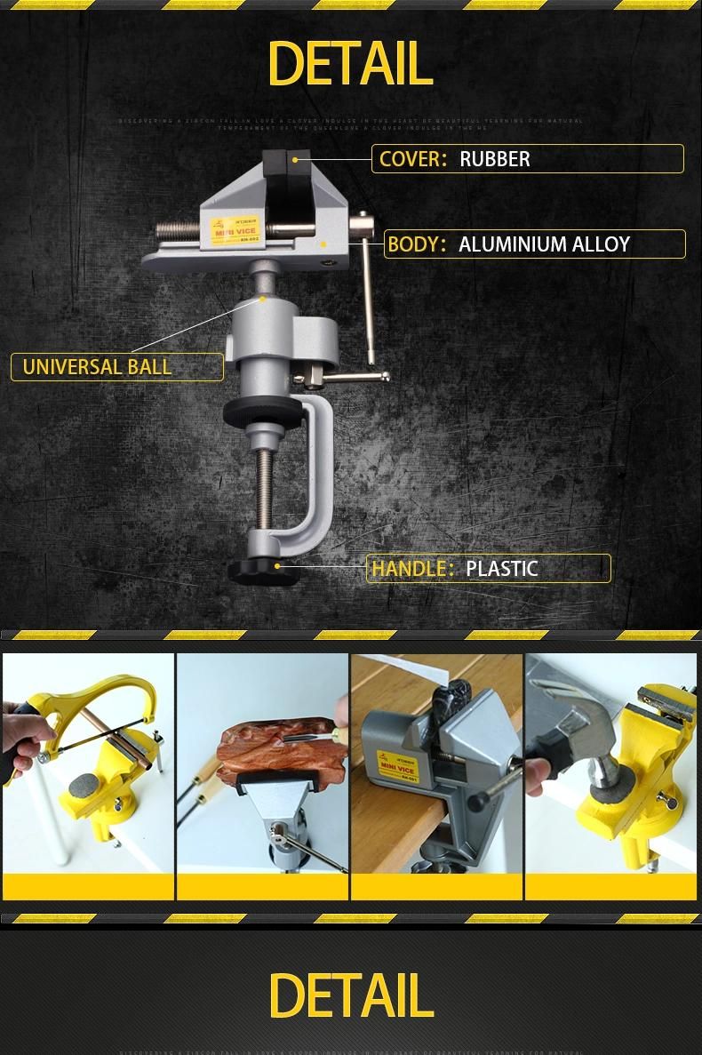 60mm Clamp on Hobby Bench Vice