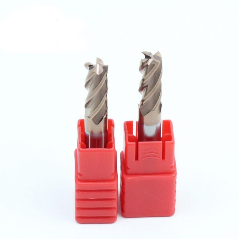 Monthly Deals HRC60 Solid Carbide End Mill Types of Milling Cutter 4 Flutes Square End Mill