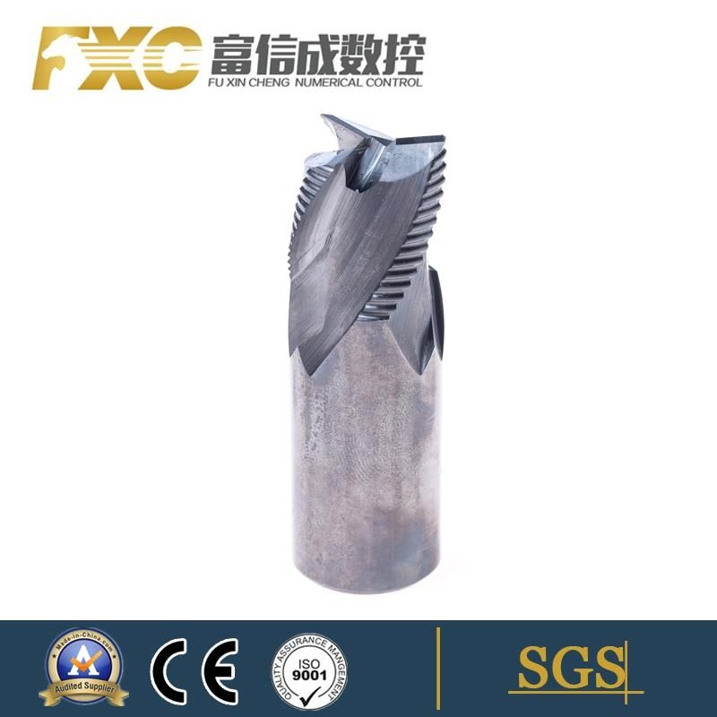 High Hardness 3 Flutes Big Size Solid Carbide Roughing End Mill
