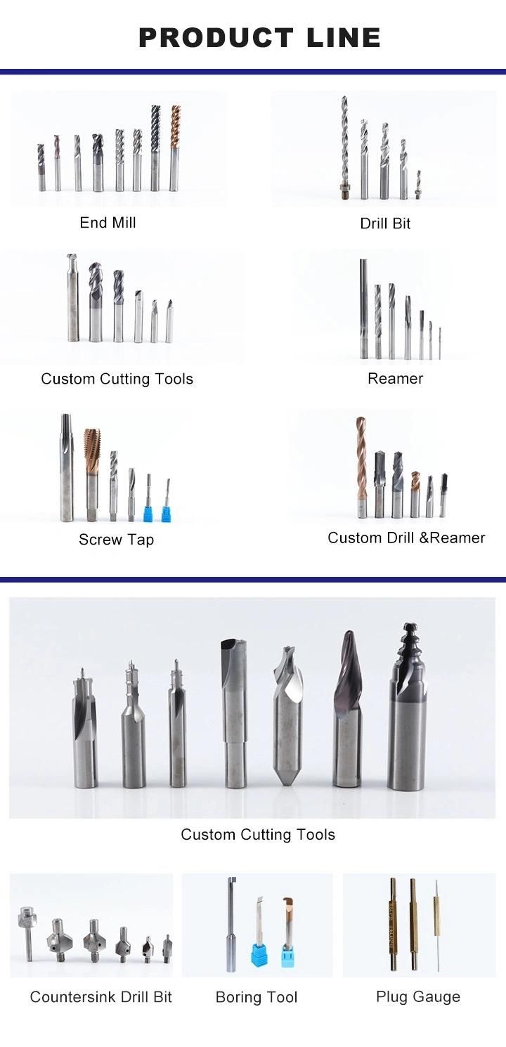 Coated Tialn HSS Spiral Groove Reamer Used on Aircraft