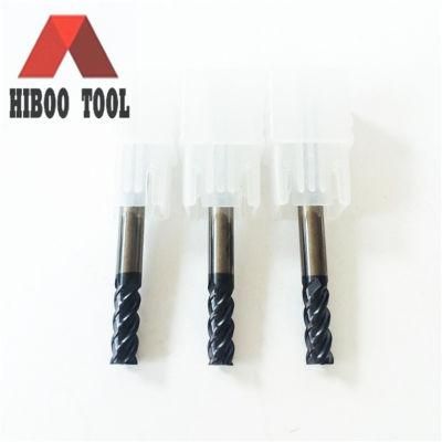 HRC60 High Precision 4flutes Carbide Long Shank Metal Cutting Tool