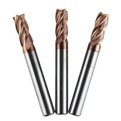 HRC55 4 Flutes Solid Tungsten Carbide End Mill of Milling Cutter for Steel