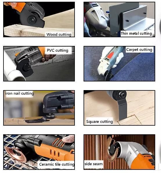 High Speed 45X40mm Japan Universal Oscillating Tools Multi Tools Saw Blades for Cutting Wood and Plastic