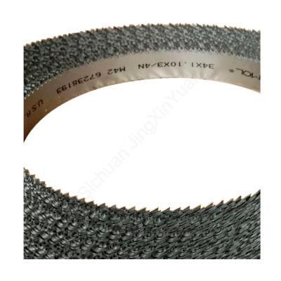 34X1.1mm OEM M42 HSS Bimetal Bandsaw Blade Coil with High Speed Cuts