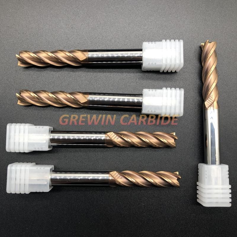 Gw Carbide-Stainless Steel Cutting of Carbide End Mills in HRC55
