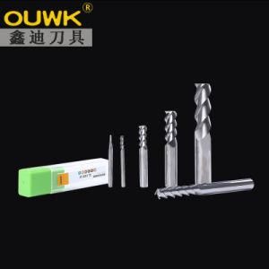 3 Flutes Solid Carbide Milling Cutter End Mill for Aluminum