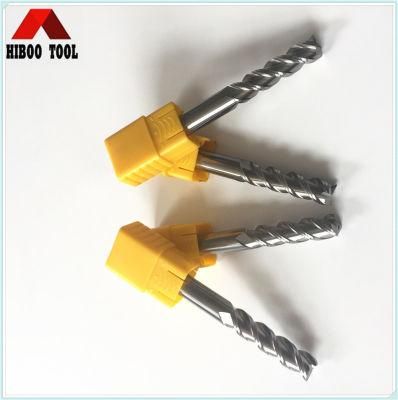 Carbide End Mills for Cutting Aluminum Alloy and Copper