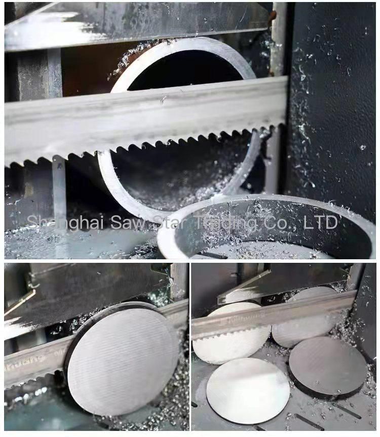 34*1.1*3900*6/10 Bimetal Band Saw Blade with The Best Cutting Effect