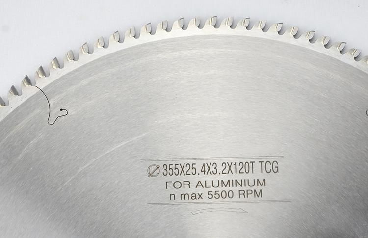 Industrial Aluminum Profile Cutting Tungsten Carbide Aluminum Tct Circular Saw Blade