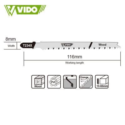 Vido Low Price Best-Selling Reusable Portable Jig Saw Blade for Wood Cutting