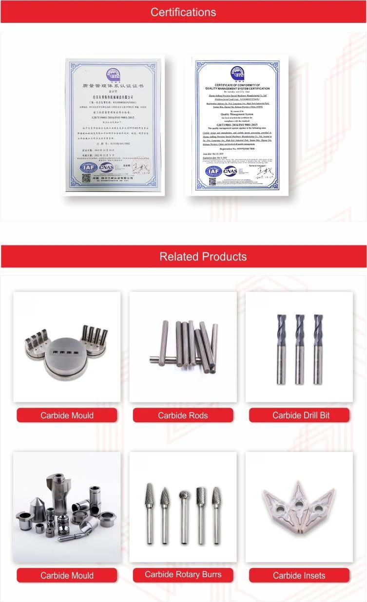 Factory Direct Sale Cemented Tungsten Carbide Drill Bit