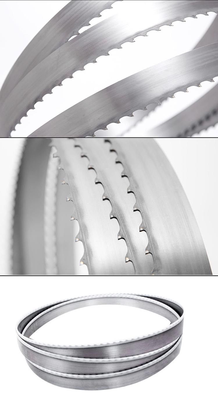 Pilihu Carbide Cutting Wood Bimetal Band Saw Blade Steel Cutting Tungsten Tipped Reciprocating Cut Tip Bandsaw