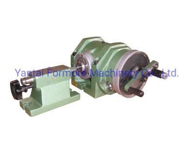 Center Height100mm with 125mm 3 Jaw Chuck Precision Semi Univerdal Dividing Head for Milling Machine