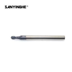Tungsten Carbide 2 Flute Ball Nose End Mill CNC Cutting Tools