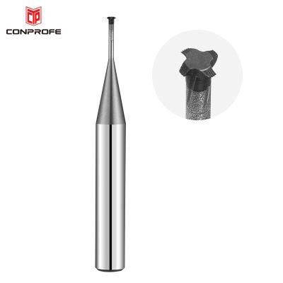 Conprofe 0.01mm Threaded Hole Milling Solid PCD Thread Milling Tool