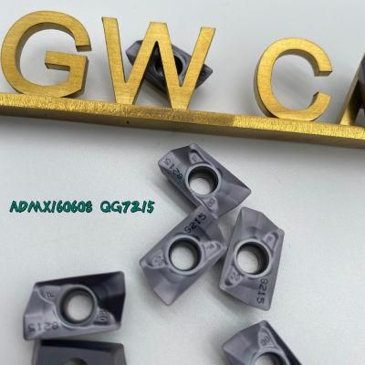 Gw-Carbide Solid Carbide Insert Admx160608 for Stainless Steel