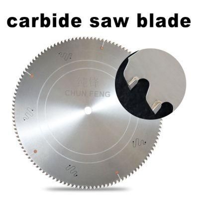10 Inch Tct Alloy Carbide Circular Saw Blade for Aluminum/ Metal /Wood Cutting 255mmx3X30X60t