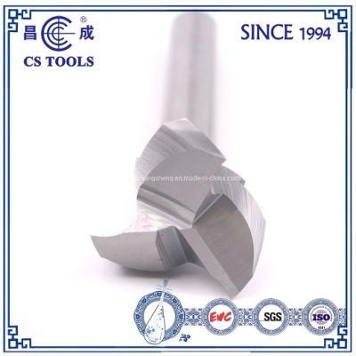 Customized Solid Carbide 3 Flutes T-Shape End Mill for Milling Slot