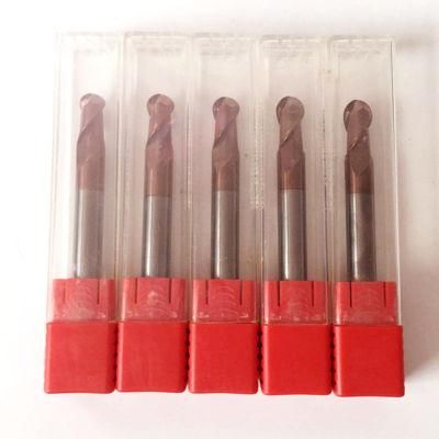 HRC58 Multi Flutes Carbide Ball Nose End Mill