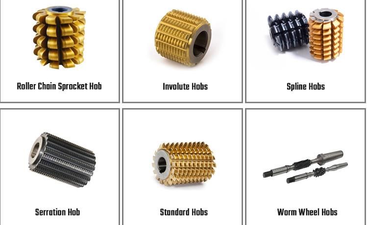 HSS Single Start Right Hand Gear Hob for Spur and Helical Gear