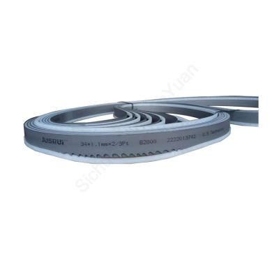 34X1.1mm B2000 ODM HSS Bimetal Band Saw Blade for Cutting Alloy Steel