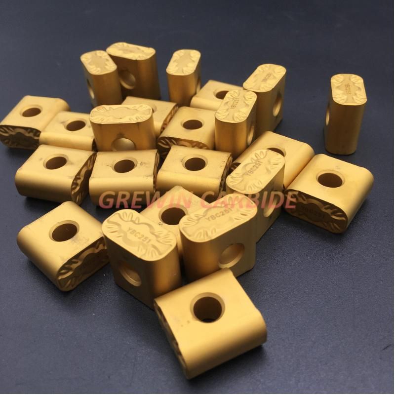 Gw Carbide- Good Quality Lnux191904 Heavy Cutting Carbide Turning Insert Work for Train