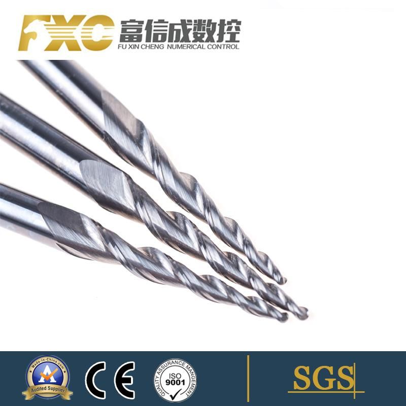 2flute Carbide Taper Ball Nose End Mill for Wood