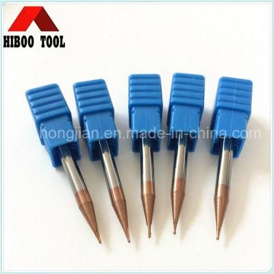 HRC60 High Hardness Ball Nose Micro End Mill for Metal