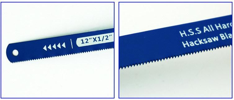 HSS Hack Saw Blade for Cutting Wood and Metal
