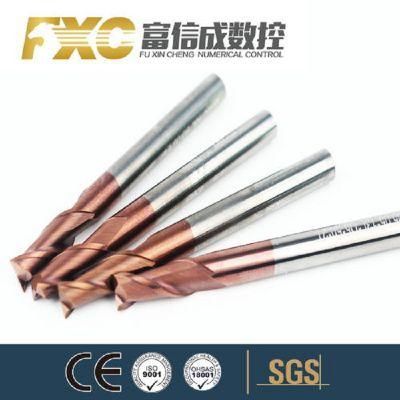 HRC 55 High Precised Flat Square Solid Carbide Milling Sets