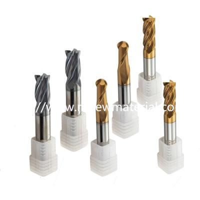 Solid Carbide End Mills Carbide Miling Cutter with Straight Shank