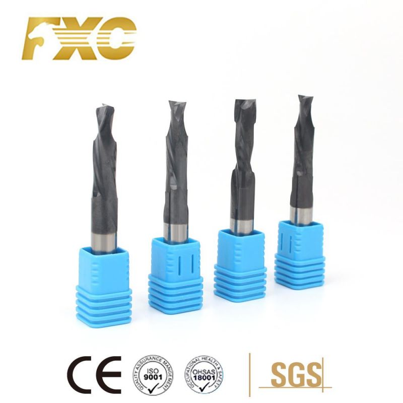 Carbide 2 Flutes End Mill Cutters for Wood Cutting