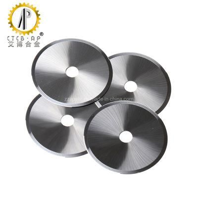 Tungsten Carbide Circular Cutting Blade For Paper Cutting